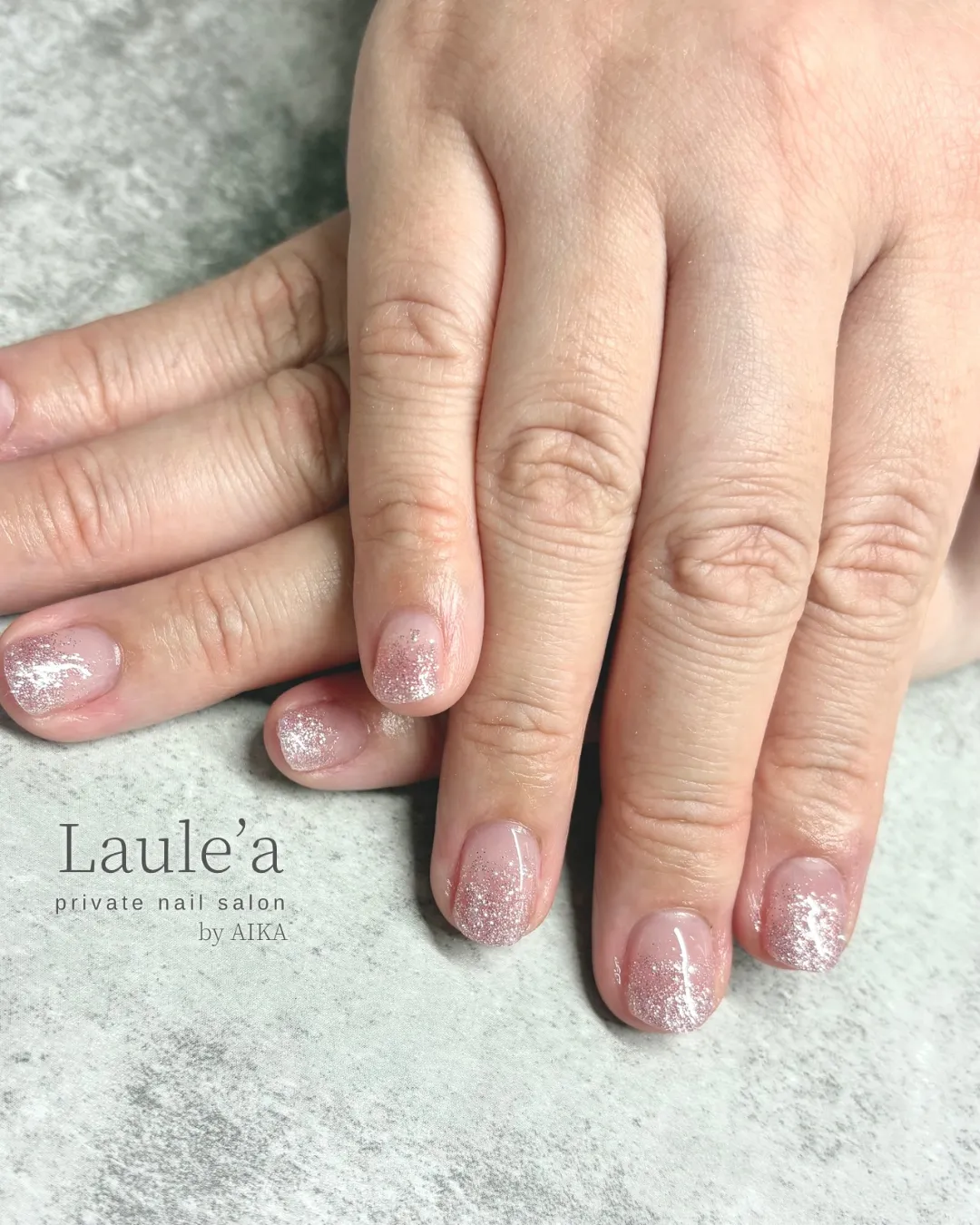 キラめく指先💎フラッシュジェルグラデーション