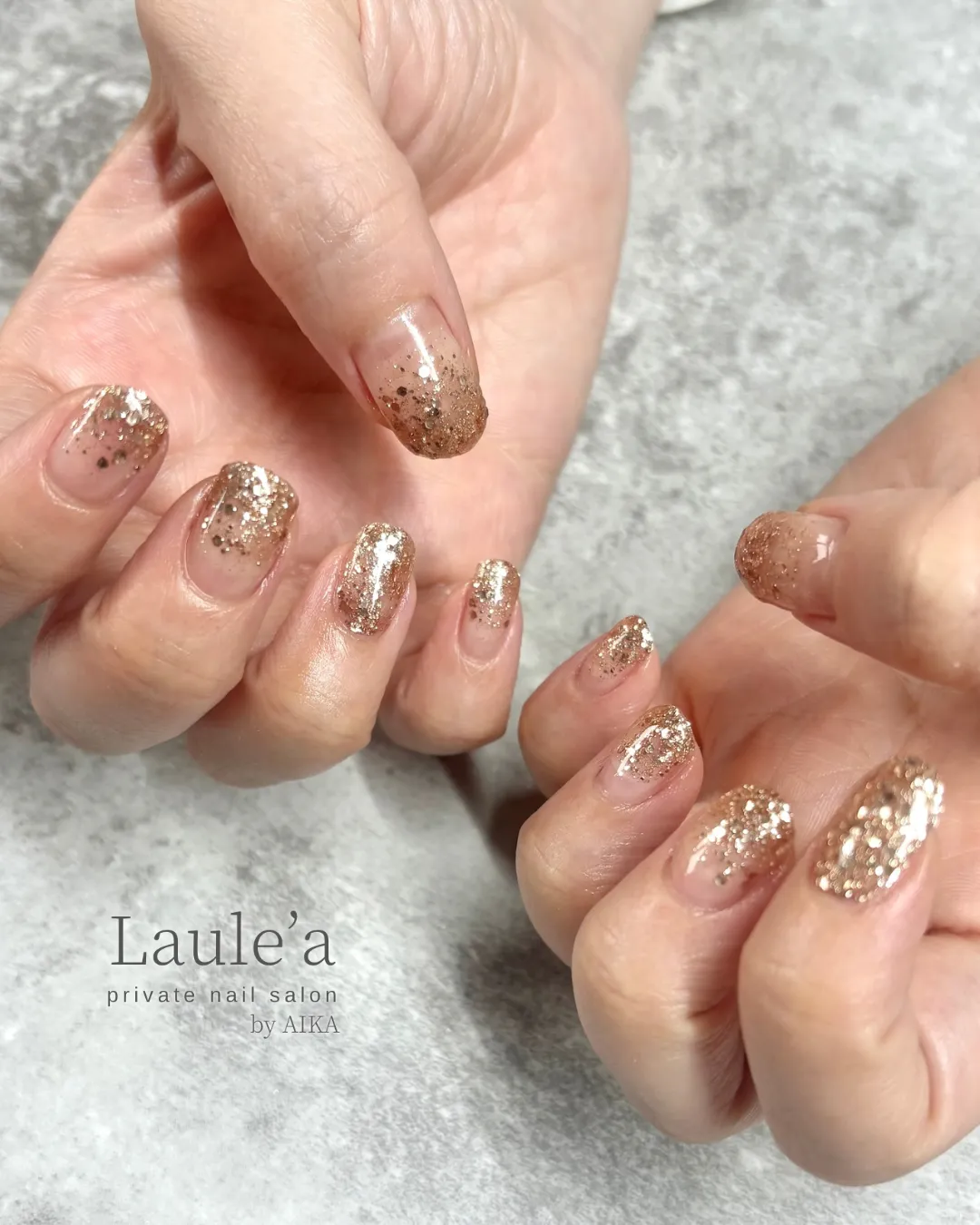 ゴージャスゴールドラメグラ